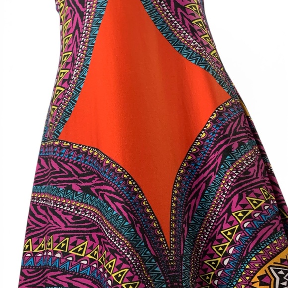Elegant Multicolor Maxi Dress (item#10147) - Picture 3 of 9